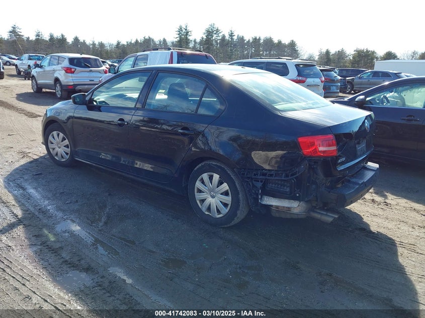 2015 VOLKSWAGEN JETTA 2.0L S - 3VW2K7AJ6FM292338