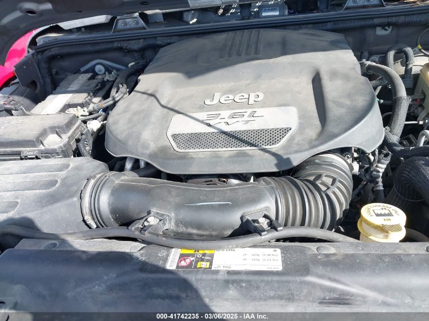 2013 Jeep Wrangler Unlimited Sahara VIN: 1C4BJWEG6DL619544 Lot: 41742235