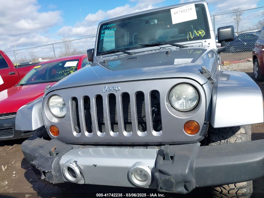 2013 Jeep Wrangler Unlimited Sahara VIN: 1C4BJWEG6DL619544 Lot: 41742235