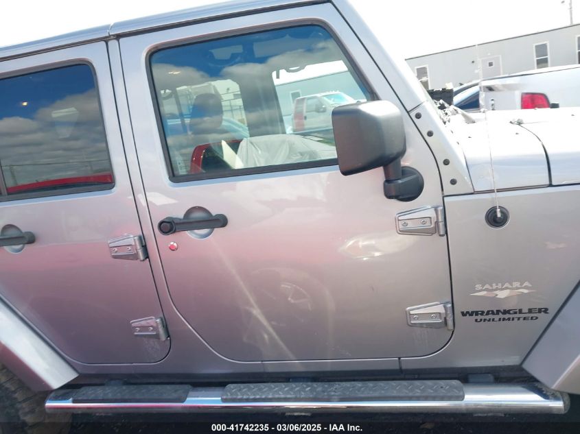 2013 Jeep Wrangler Unlimited Sahara VIN: 1C4BJWEG6DL619544 Lot: 41742235
