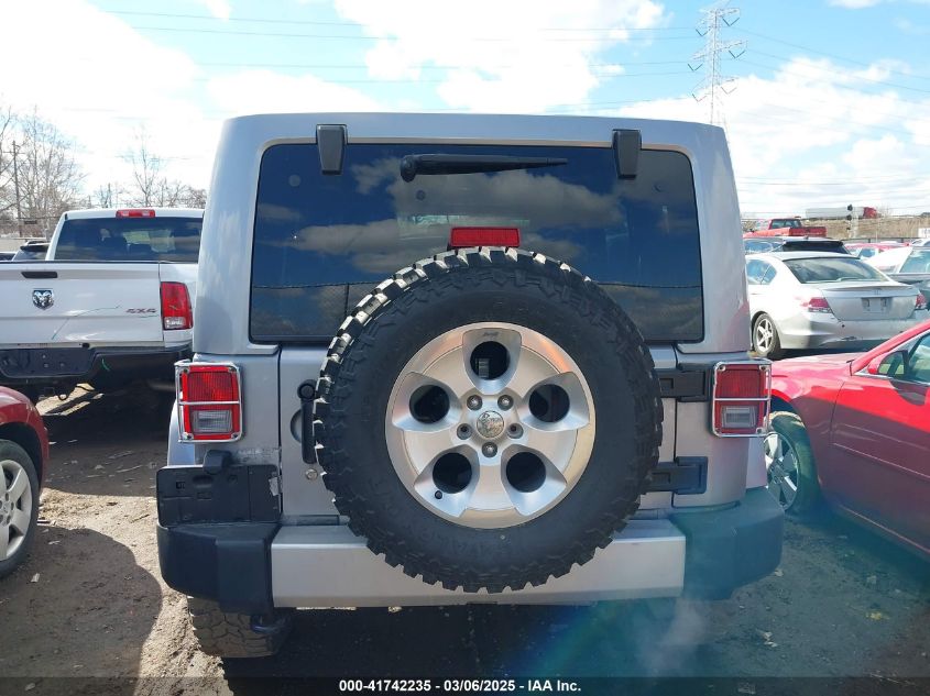 2013 Jeep Wrangler Unlimited Sahara VIN: 1C4BJWEG6DL619544 Lot: 41742235