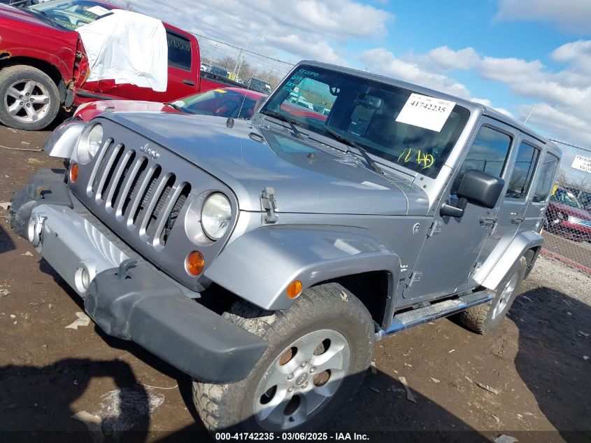 2013 Jeep Wrangler Unlimited Sahara VIN: 1C4BJWEG6DL619544 Lot: 41742235