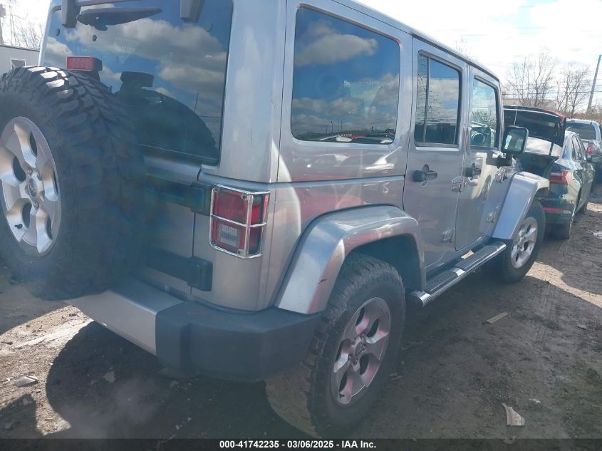 2013 Jeep Wrangler Unlimited Sahara VIN: 1C4BJWEG6DL619544 Lot: 41742235