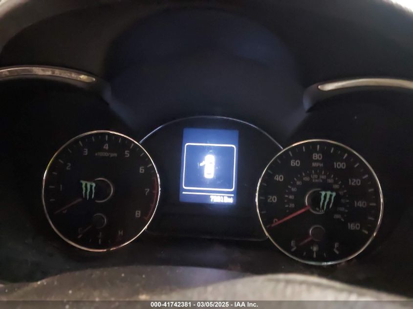 2017 Kia Forte Lx VIN: 3KPFL4A74HE012885 Lot: 41742381