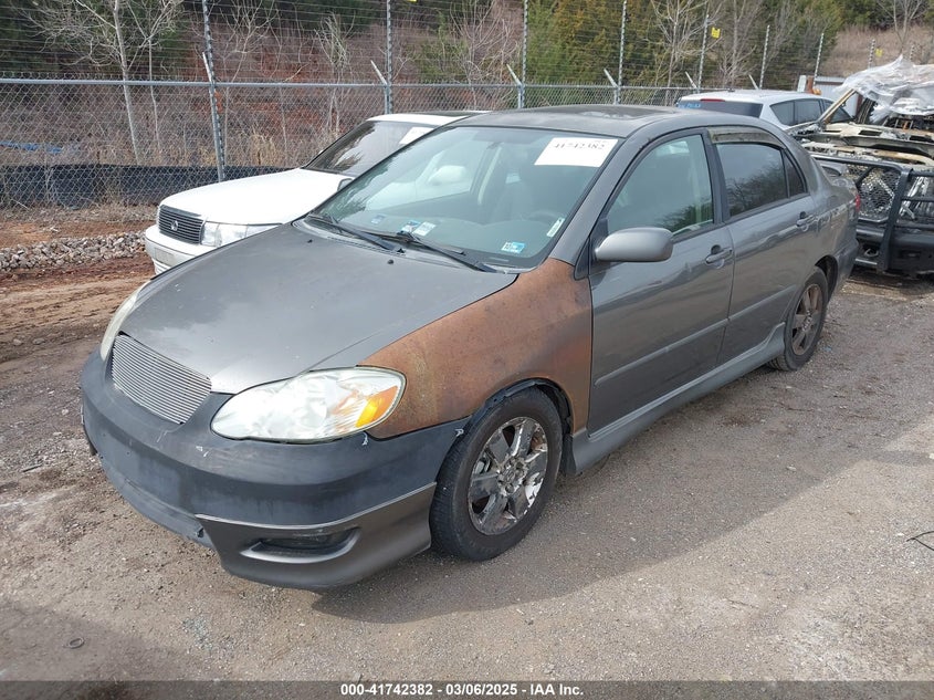 2008 TOYOTA COROLLA VIN: 2T1BR32E68C883967