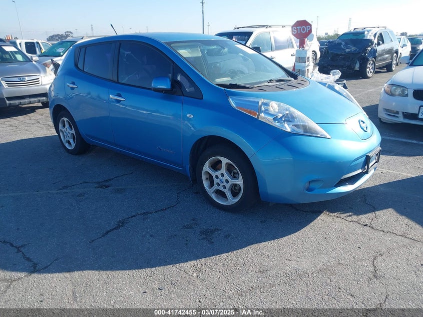 2012 NISSAN LEAF VIN: JN1AZ0CP8CT017041