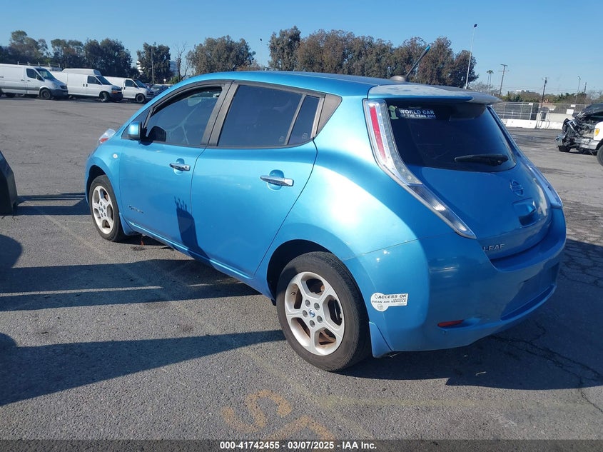 2012 NISSAN LEAF VIN: JN1AZ0CP8CT017041