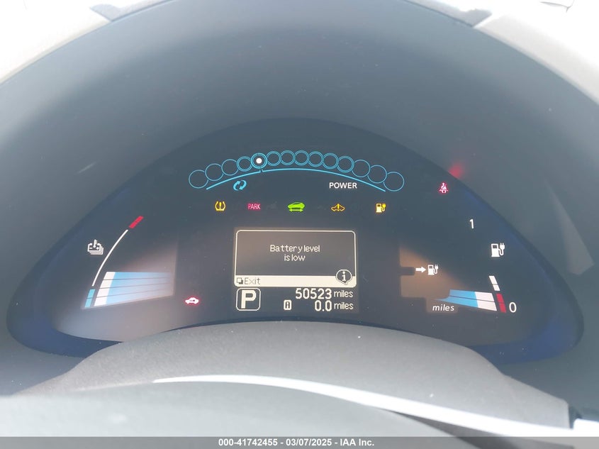2012 NISSAN LEAF VIN: JN1AZ0CP8CT017041