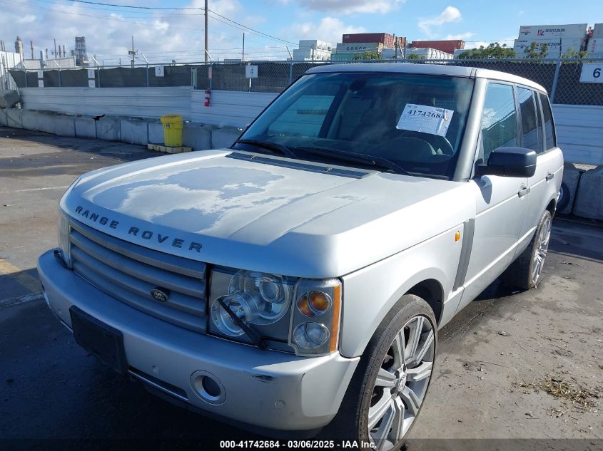 2005 Land Rover Range Rover Hse VIN: SALMF11495A196165 Lot: 41742684