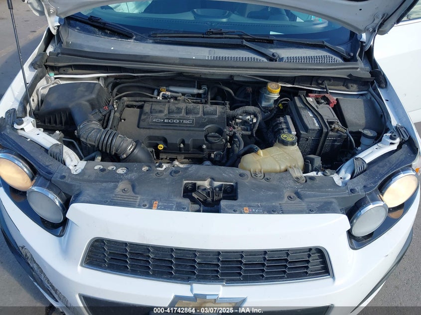 2013 CHEVROLET SONIC LT MANUAL - 1G1JD6SB7D4191708