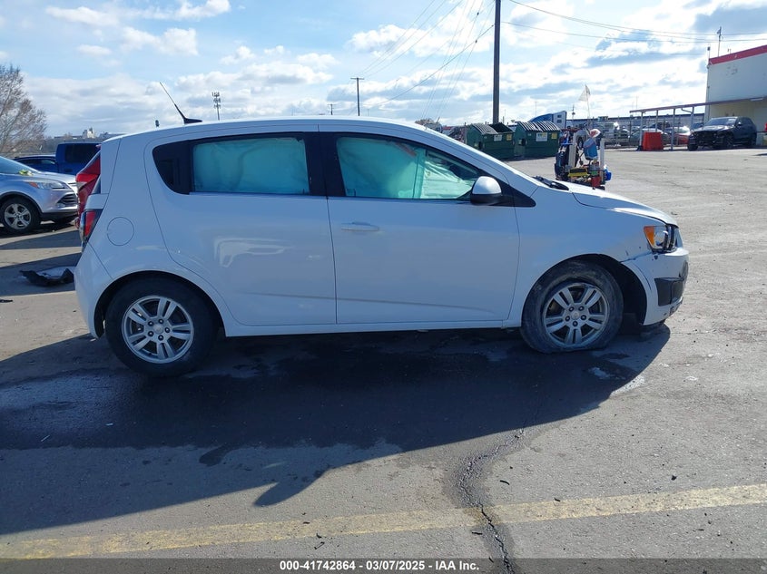 2013 CHEVROLET SONIC LT MANUAL - 1G1JD6SB7D4191708