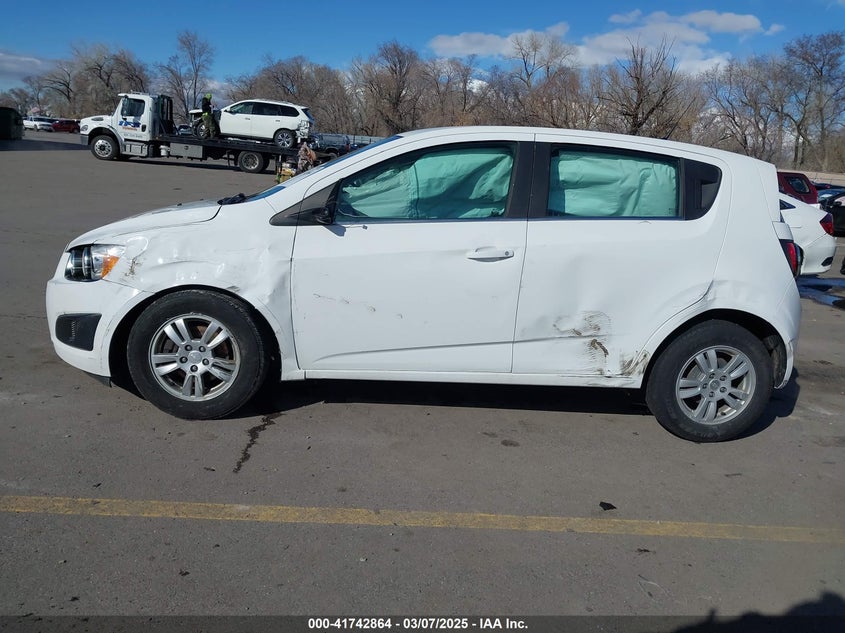 2013 CHEVROLET SONIC LT MANUAL - 1G1JD6SB7D4191708