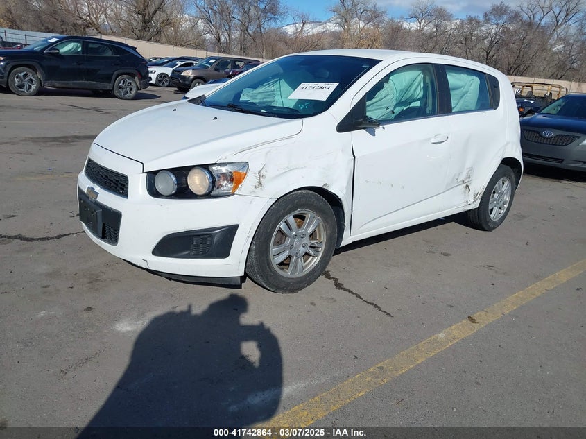 2013 CHEVROLET SONIC LT MANUAL - 1G1JD6SB7D4191708