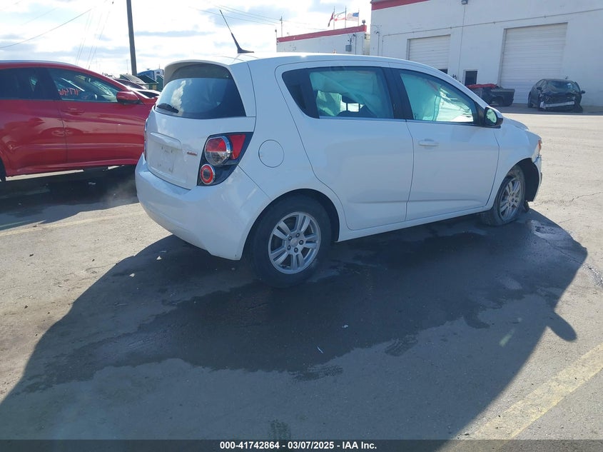 2013 CHEVROLET SONIC LT MANUAL - 1G1JD6SB7D4191708