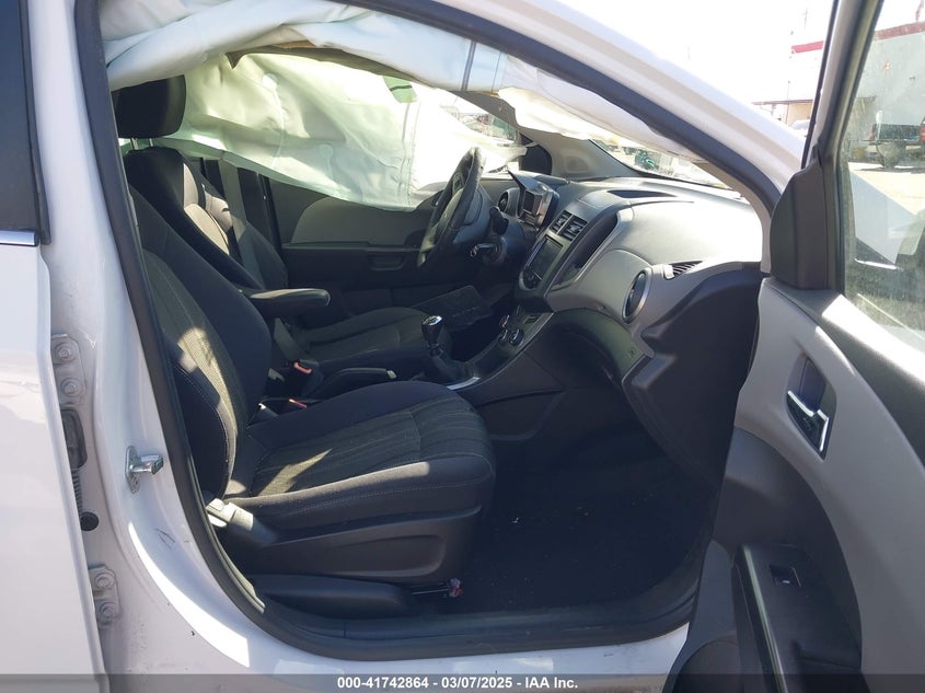 2013 CHEVROLET SONIC LT MANUAL - 1G1JD6SB7D4191708