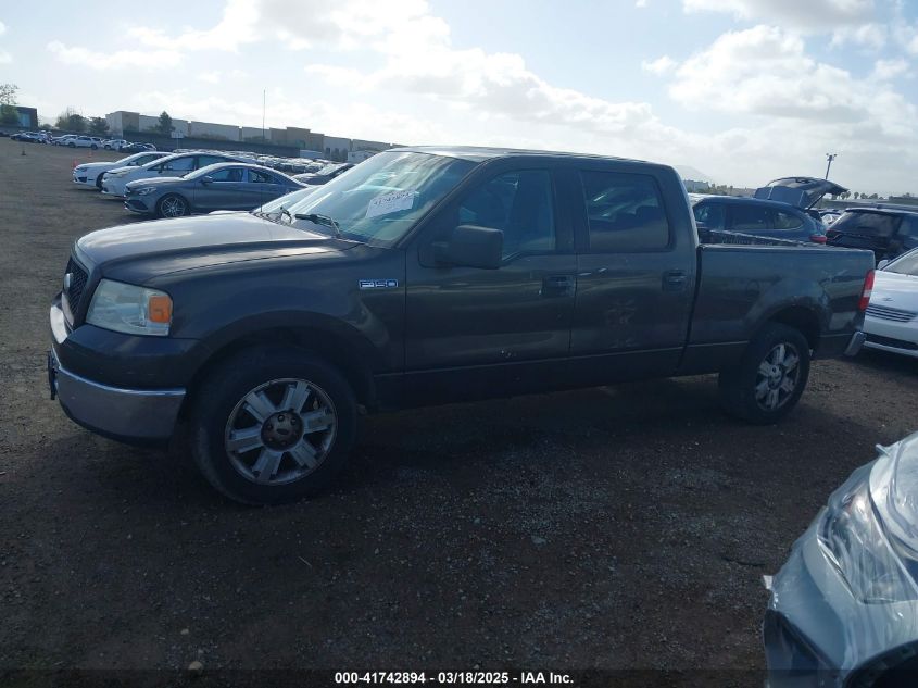 2006 Ford F-150 Lariat/Xlt VIN: 1FTPW125X6FA94597 Lot: 41742894