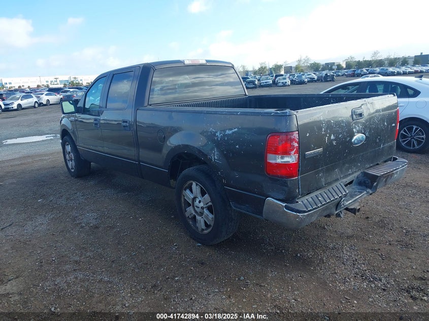 2006 FORD F-150 VIN: 1FTPW125X6FA94597