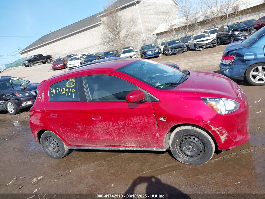 2015 MITSUBISHI MIRAGE VIN: ML32A3HJ7FH042411
