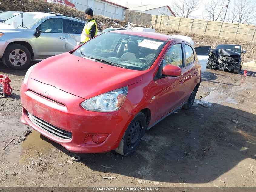 2015 MITSUBISHI MIRAGE VIN: ML32A3HJ7FH042411