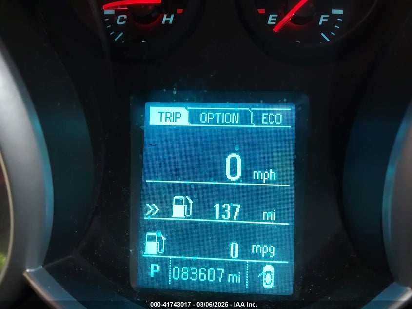 2015 CHEVROLET CRUZE VIN: 1G1PH5SB6F7270717