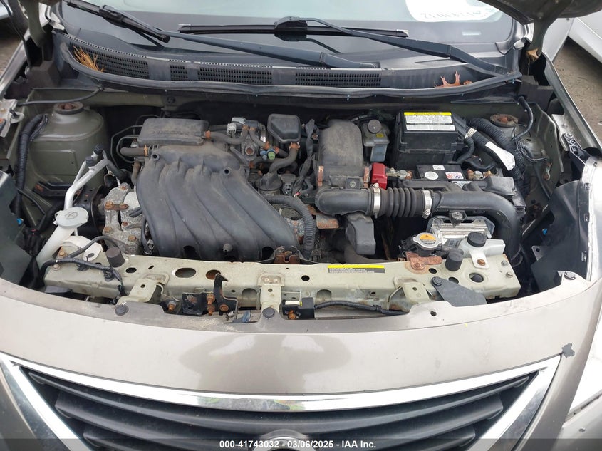 2014 Nissan Versa 1.6 Sv VIN: 3N1CN7AP1EK447345 Lot: 41743032