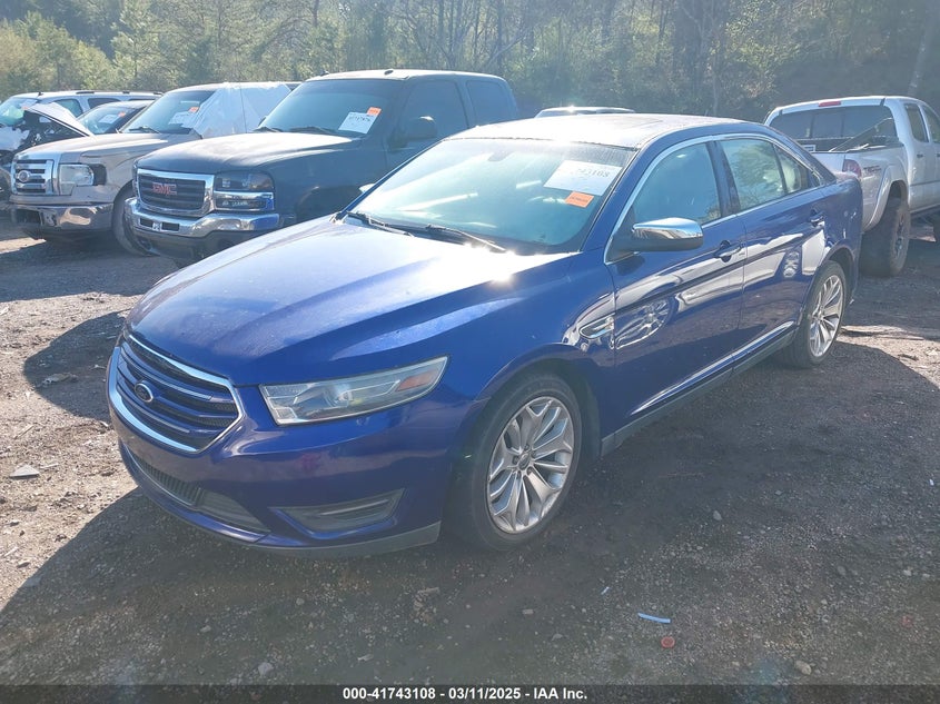 2013 FORD TAURUS VIN: 1FAHP2F8XDG123962
