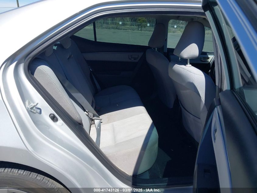 2016 Toyota Corolla Le VIN: 2T1BURHE3GC584069 Lot: 41743126