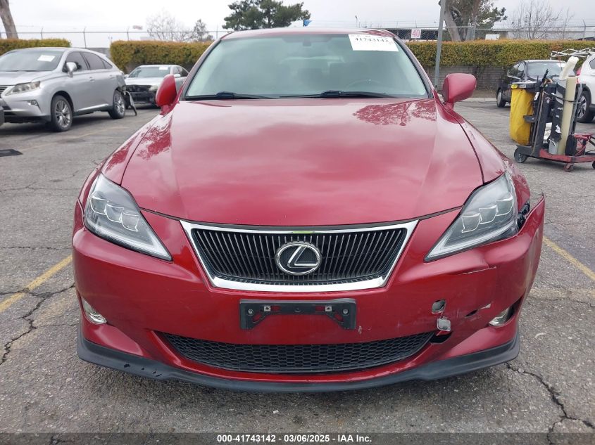 2007 Lexus Is 350 VIN: JTHBE262672011130 Lot: 41743142