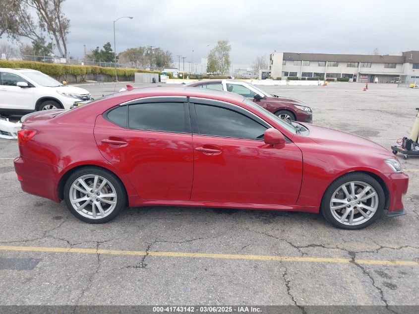 2007 Lexus Is 350 VIN: JTHBE262672011130 Lot: 41743142