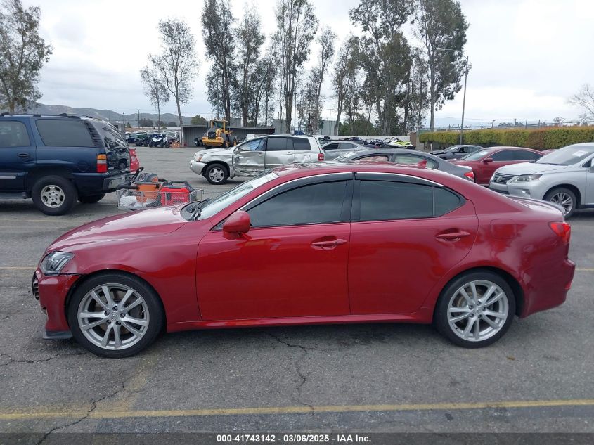 2007 Lexus Is 350 VIN: JTHBE262672011130 Lot: 41743142