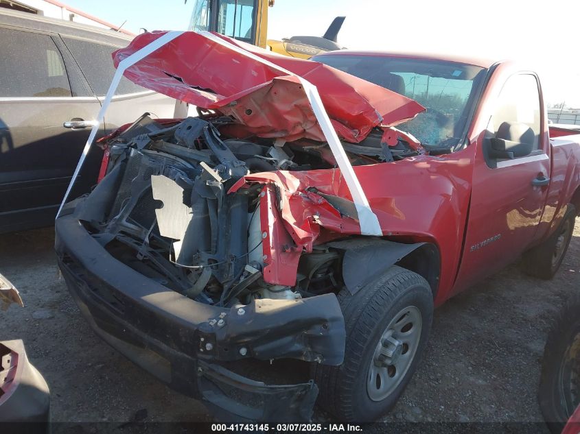 2010 Chevrolet Silverado 1500 Work Truck VIN: 1GCPCPEX5AZ208280 Lot: 41743145