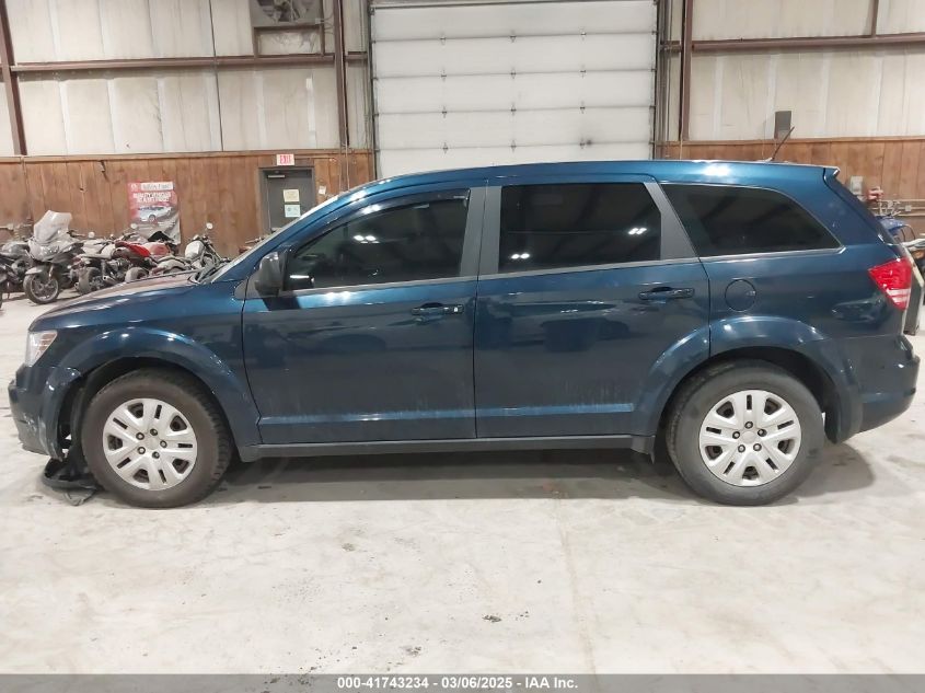 2014 Dodge Journey American Value Pkg VIN: 3C4PDCAB8ET238676 Lot: 41743234