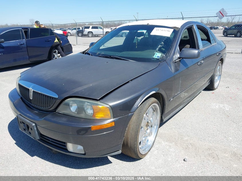 2001 Lincoln Ls V8 Auto grey sedan gasoline 1LNHM87A61Y649658 photo #3