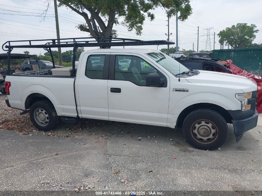 2017 Ford F-150 Xl VIN: 1FTEX1C81HFB35201 Lot: 41743466