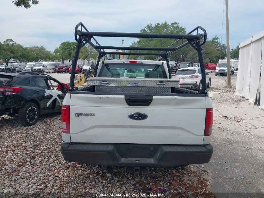 2017 Ford F-150 Xl VIN: 1FTEX1C81HFB35201 Lot: 41743466