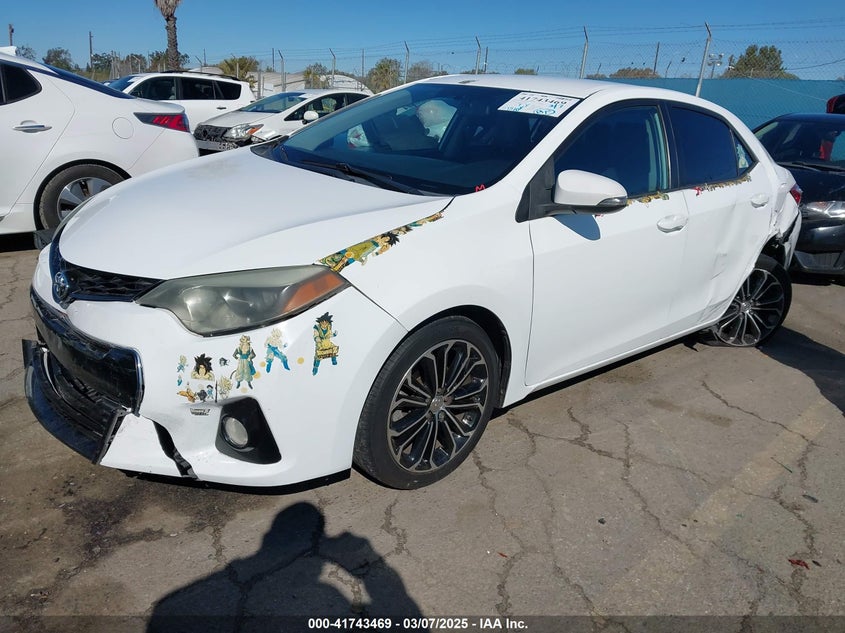 2015 TOYOTA COROLLA S PLUS - 5YFBURHE1FP361964