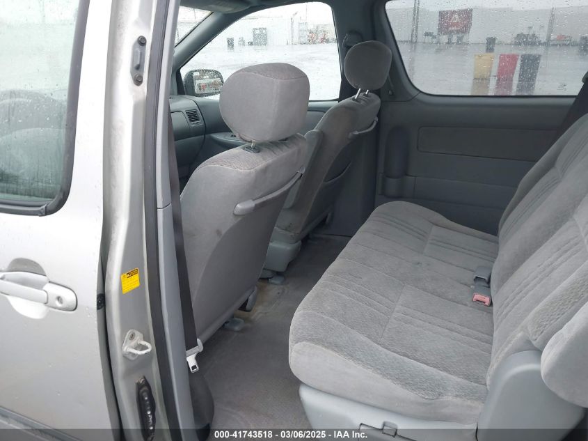 2002 Toyota Sienna Ce VIN: 4T3ZF19C72U474003 Lot: 41743518