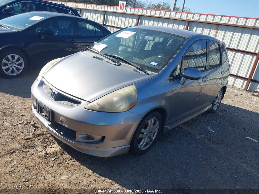 2008 HONDA FIT VIN: JHMGD38608S001709