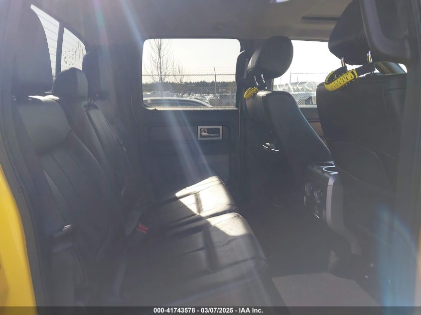 2013 Ford F-150 Lariat VIN: 1FTFW1EF9DKF28139 Lot: 41743578