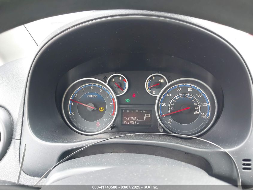 2010 Suzuki Sx4 Technology VIN: JS2YB5A30A6310897 Lot: 41743580