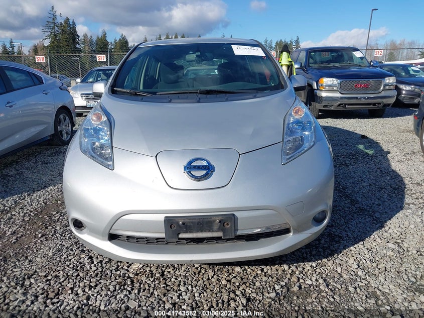 2013 NISSAN LEAF VIN: 1N4AZ0CP4DC411849