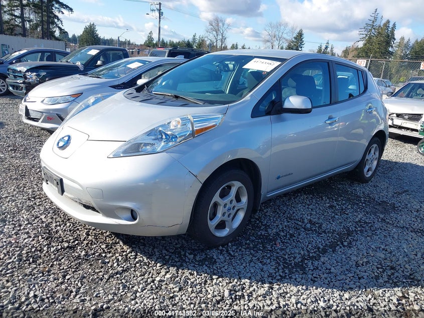 2013 NISSAN LEAF VIN: 1N4AZ0CP4DC411849