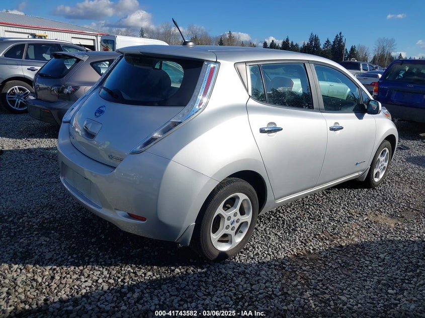 2013 NISSAN LEAF VIN: 1N4AZ0CP4DC411849