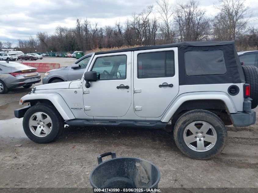 2008 Jeep Wrangler Unlimited Sahara VIN: 1J4GA59158L501099 Lot: 41743590