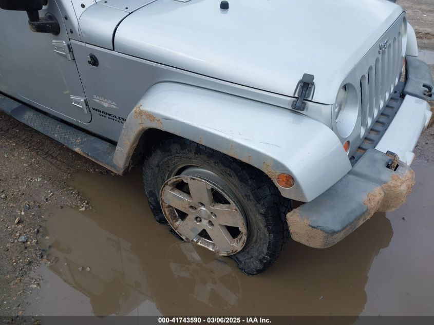 2008 Jeep Wrangler Unlimited Sahara VIN: 1J4GA59158L501099 Lot: 41743590