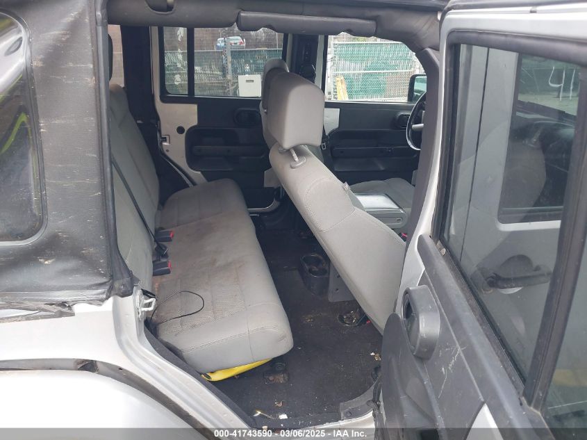 2008 Jeep Wrangler Unlimited Sahara VIN: 1J4GA59158L501099 Lot: 41743590