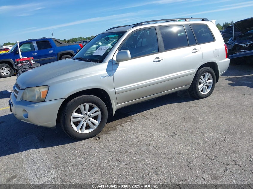 2006 TOYOTA HIGHLANDER VIN: JTEEW21A660011807