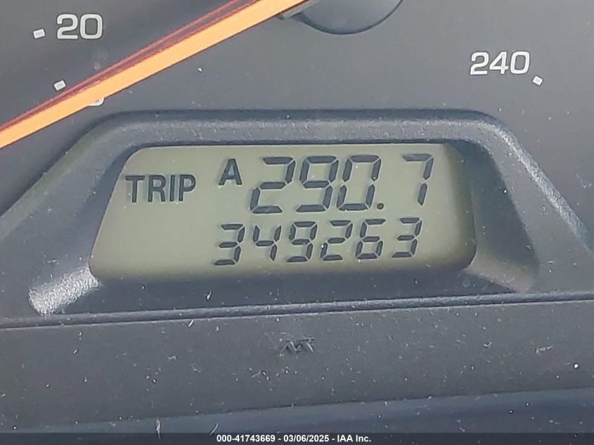 1998 Honda Accord Lx VIN: 1HGCG5640WA258278 Lot: 41743669