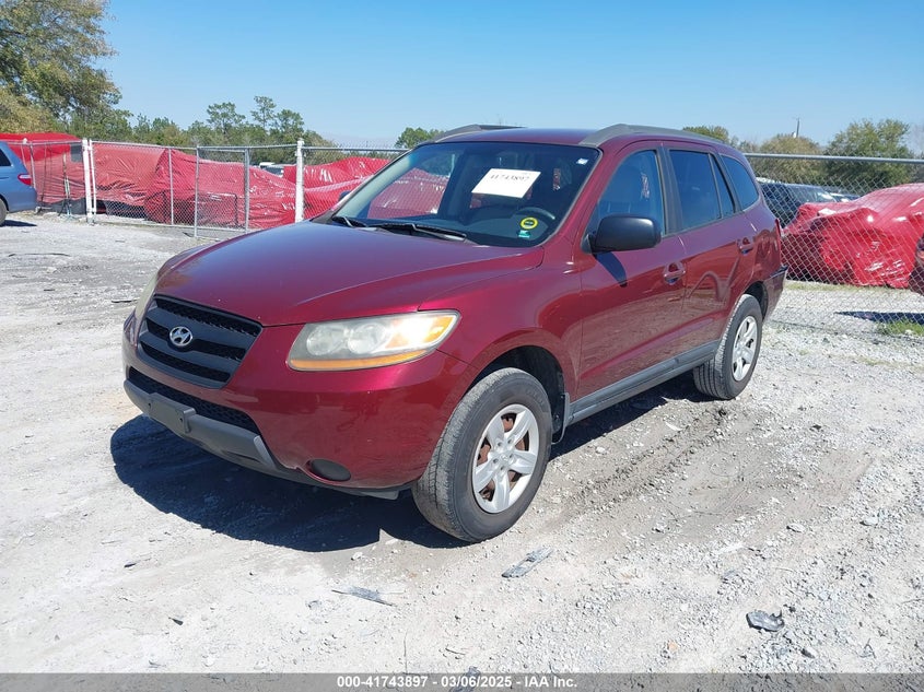 2009 HYUNDAI SANTA FE VIN: 5NMSG13D39H251343