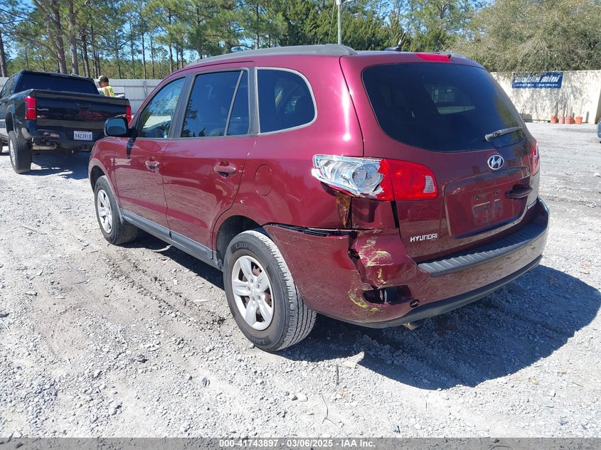 2009 HYUNDAI SANTA FE VIN: 5NMSG13D39H251343